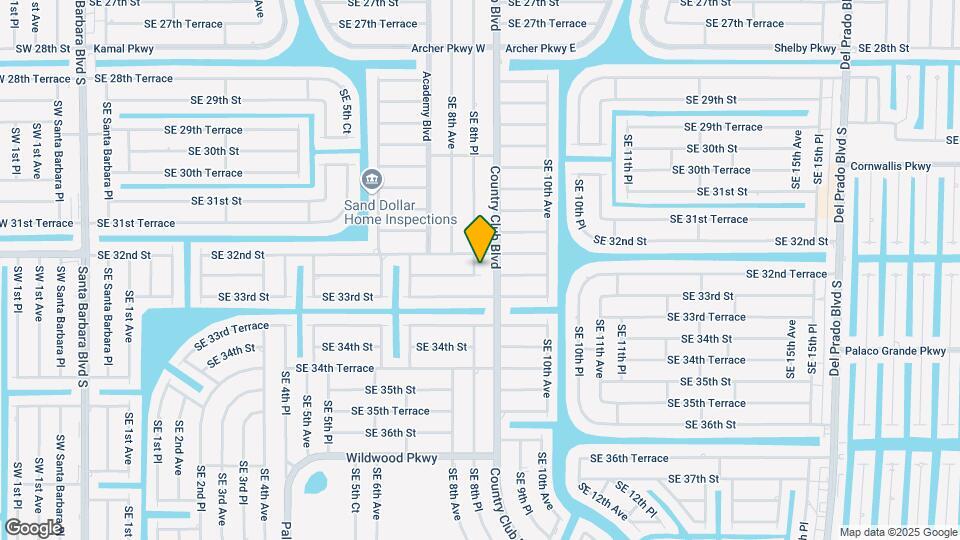 3209 SE 8th Pl Map and Location Details