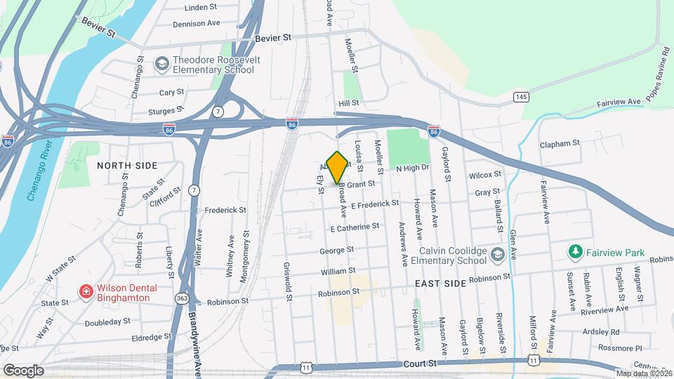 97 Broad Ave, Unit 3rd FL. Mapa y Detalles de la Ubicación