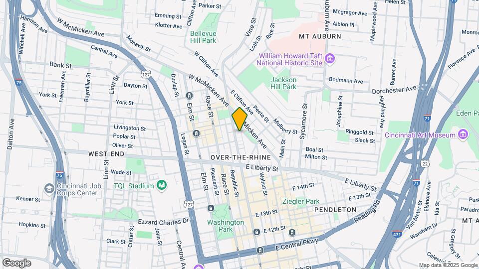 1655 Hamer St Map and Location Details