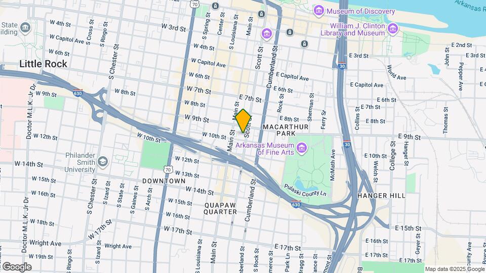 916 Scott St, Unit A Map and Location Details