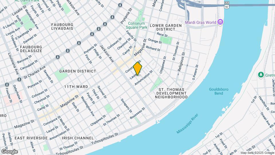 835 Josephine Dr Mapa y Detalles de la Ubicación