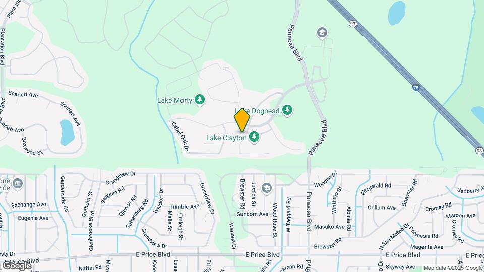 2525 Hobblebrush Dr Map and Location Details