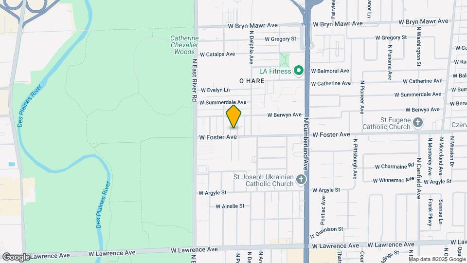 5204 N Potawatomie Ave Map and Location Details