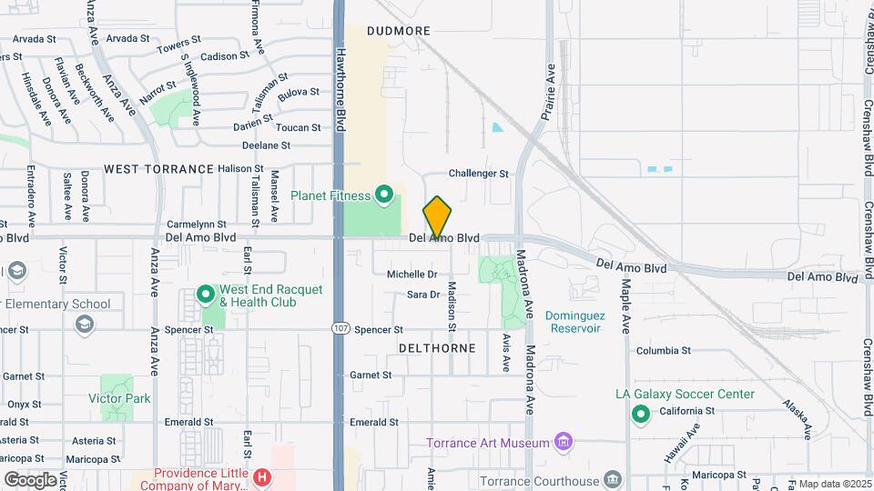 3560 Del Amo Blvd Map and Location Details