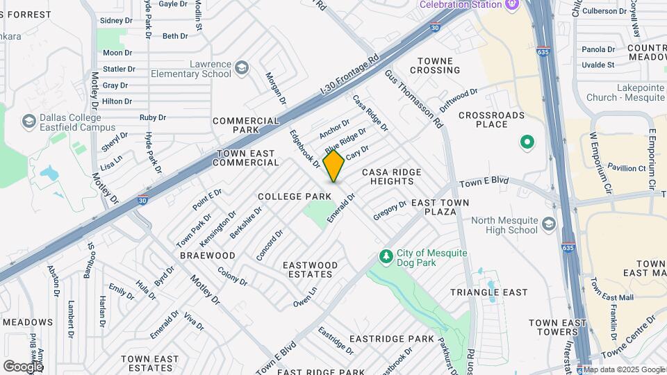 3521 Edgebrook Dr Map and Location Details
