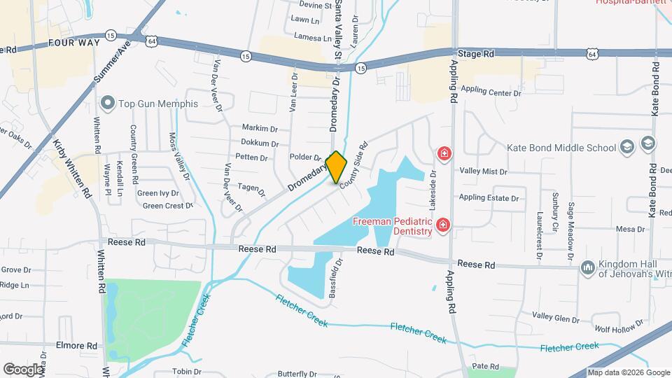 7232 Country Side Rd Map and Location Details