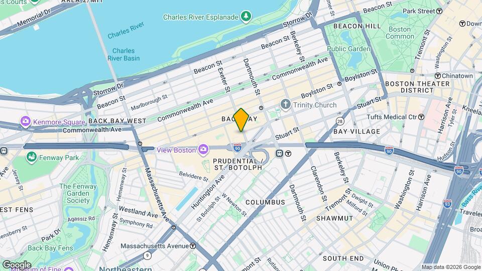 77 Exeter St, Unit SI FL8-ID1178 Map and Location Details