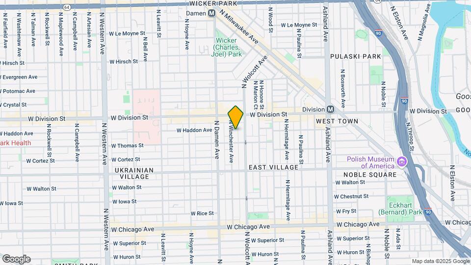 1121 N Winchester Ave, Unit A00K Mapa y Detalles de la Ubicación