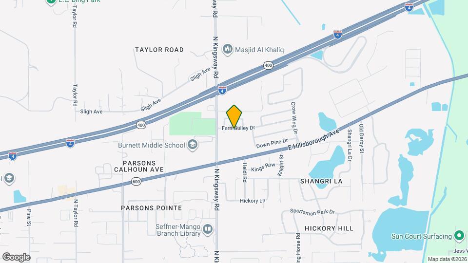 209 Fern Gulley Dr Mapa y Detalles de la Ubicación
