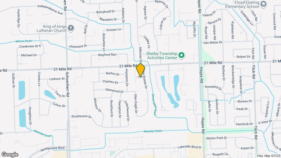 14466 Doebler Dr Map and Location Details