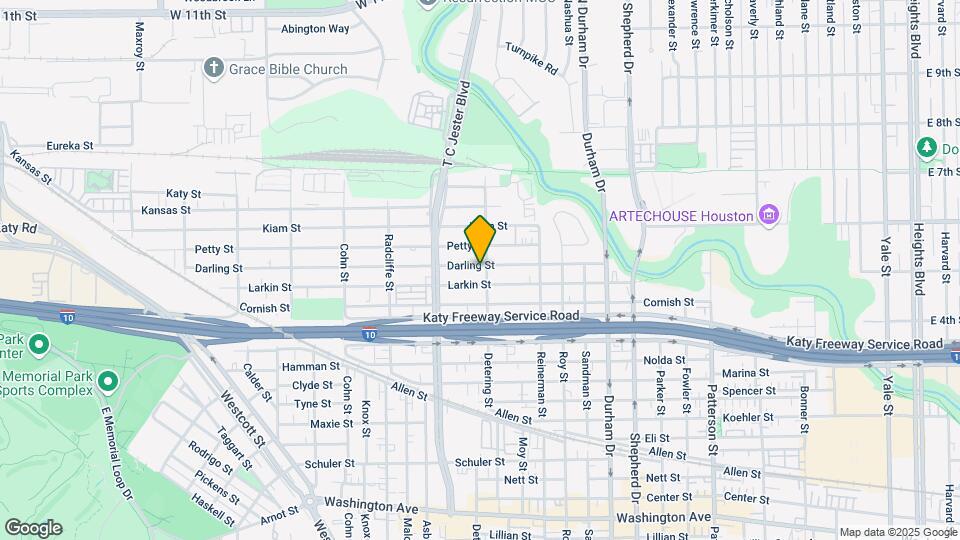 5305 Darling St Map and Location Details