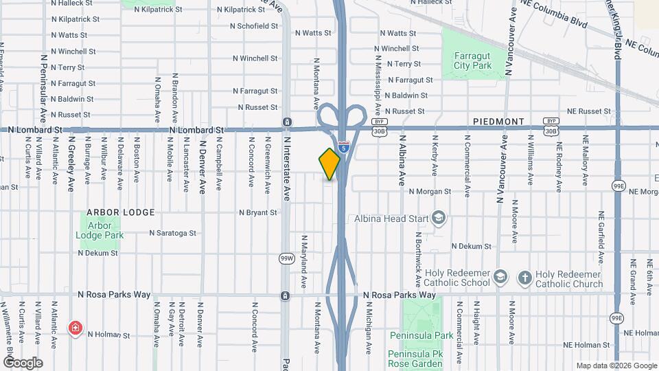 1217 N Morgan St Map and Location Details