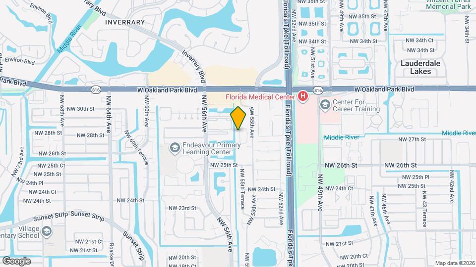 2761 NW 55th Ave Mapa y Detalles de la Ubicación