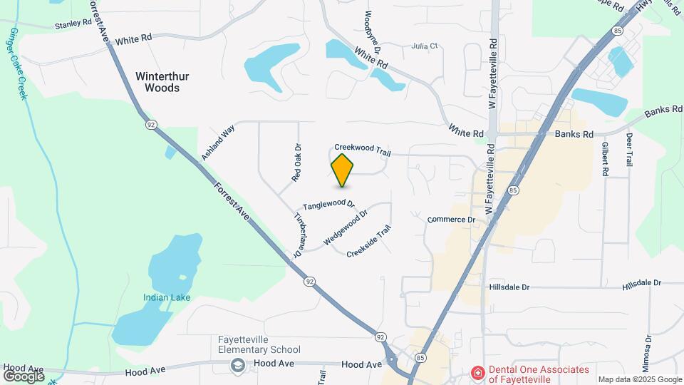 150 Tanglewood Dr Map and Location Details