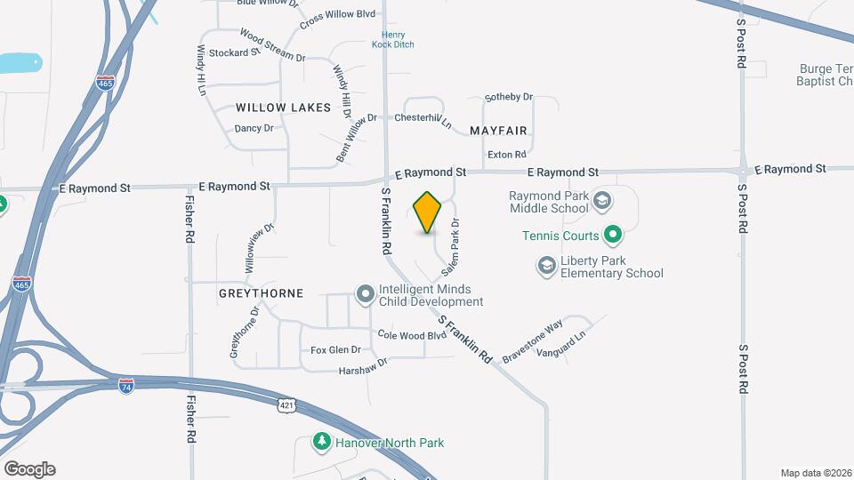 2312 Layton Park Dr, Unit 102 Map and Location Details