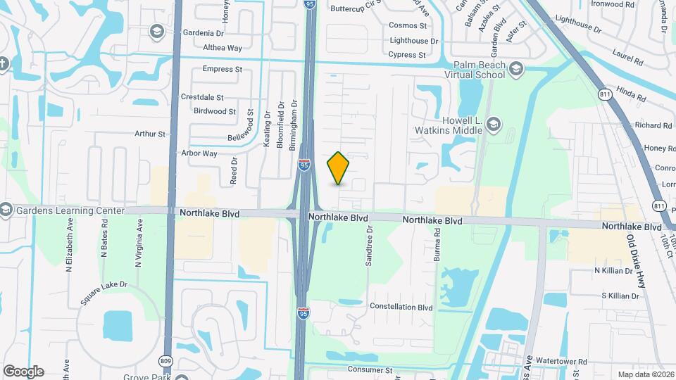 3846 Roan Ln Mapa y Detalles de la Ubicación