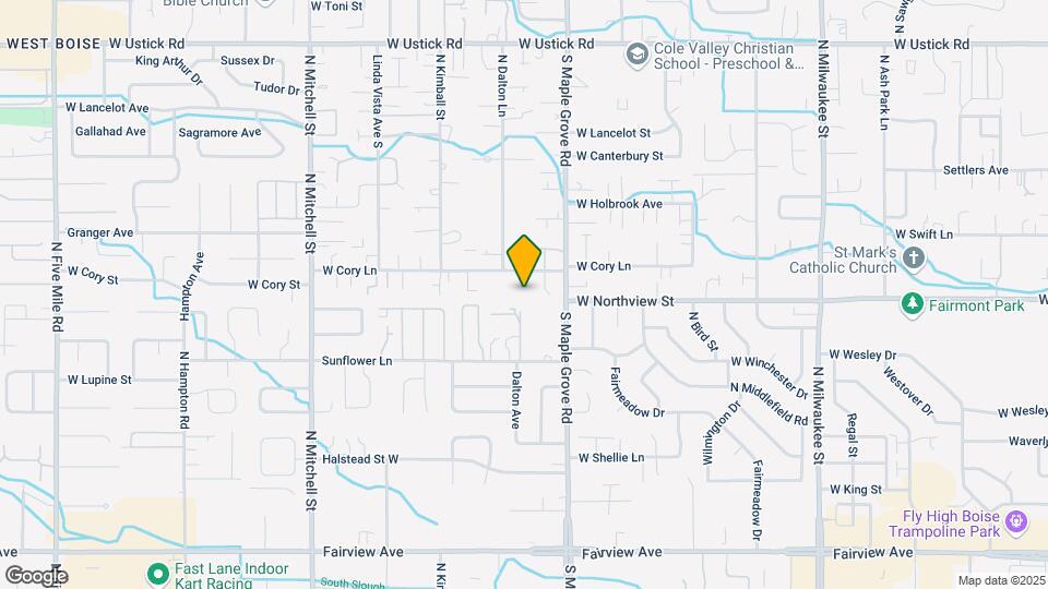 9143 W Cory Ln Map and Location Details