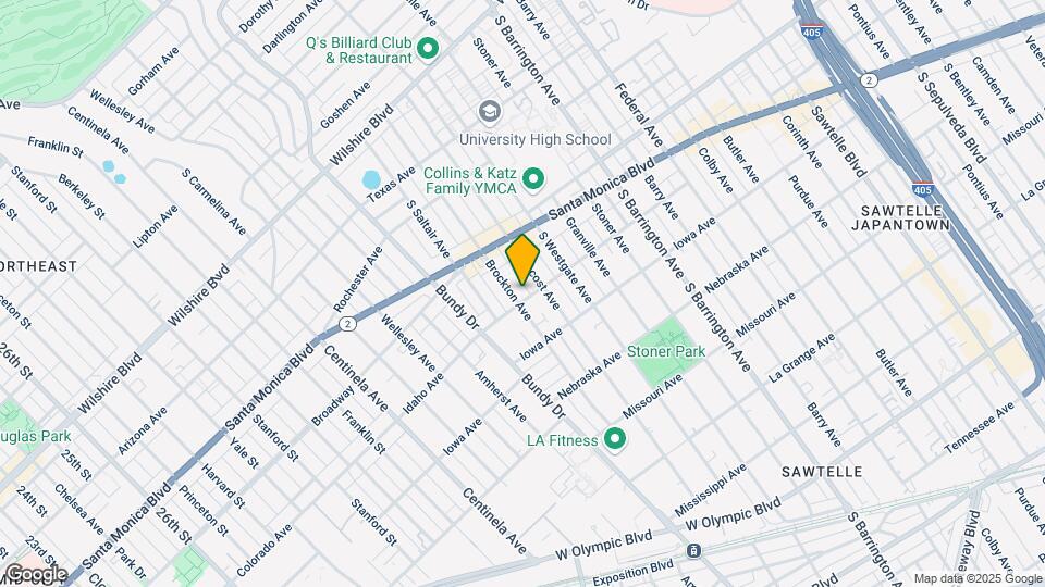 1558 Brockton Ave Mapa y Detalles de la Ubicación