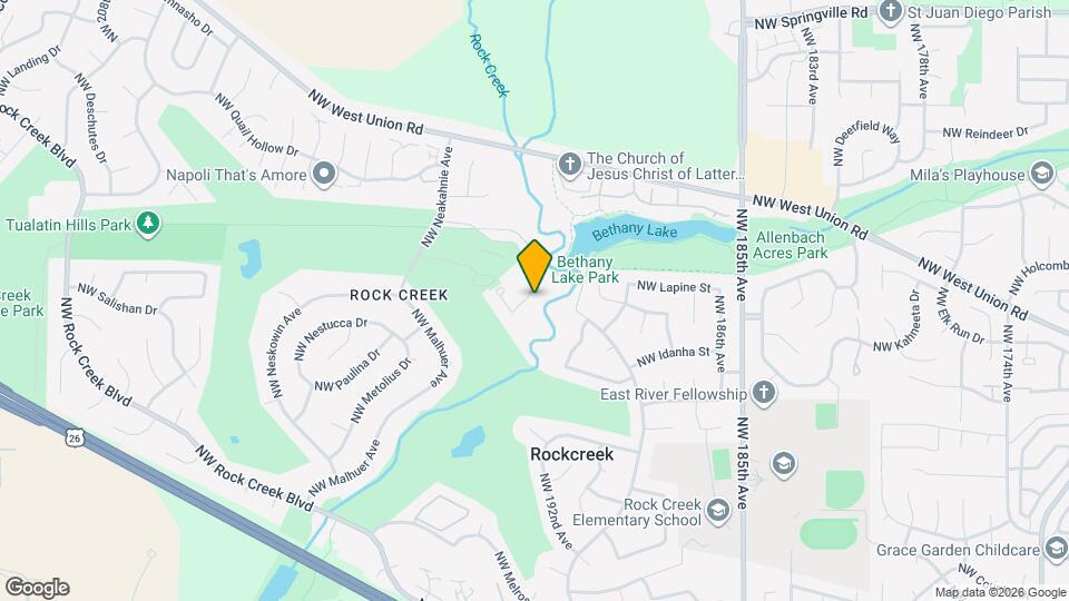5180 NW Neakahnie Ave, Unit 21 Map and Location Details
