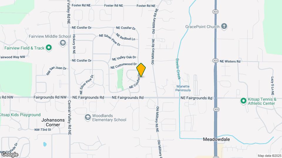 483 NE Conifer Dr Map and Location Details