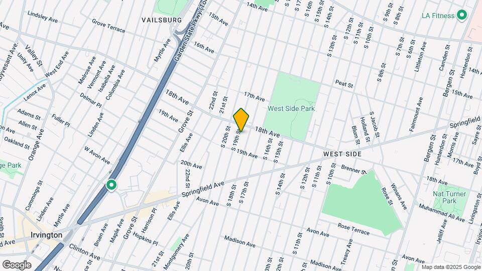 682 S 19th St Map and Location Details