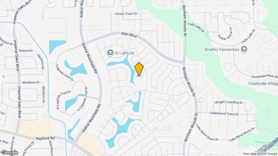 3110 Legends Mist Dr Map and Location Details