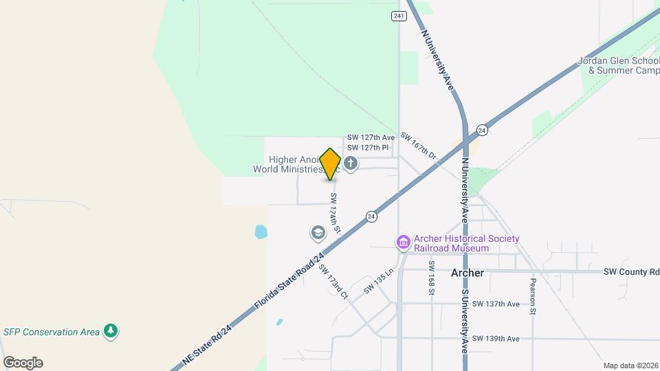 13002 SW 174th St Map and Location Details