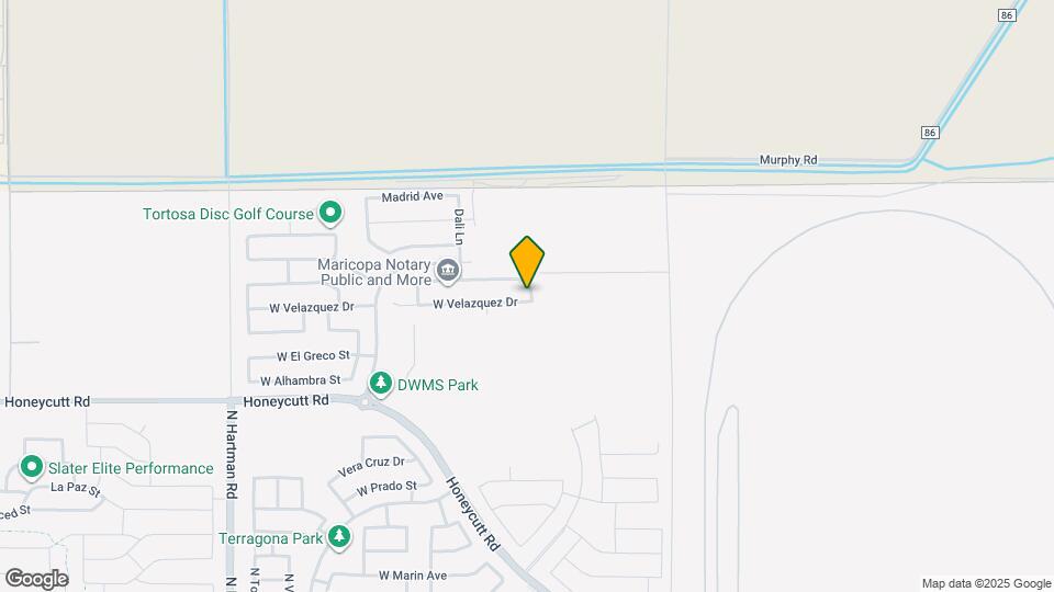 35641 W Costa Blanca Dr Map and Location Details