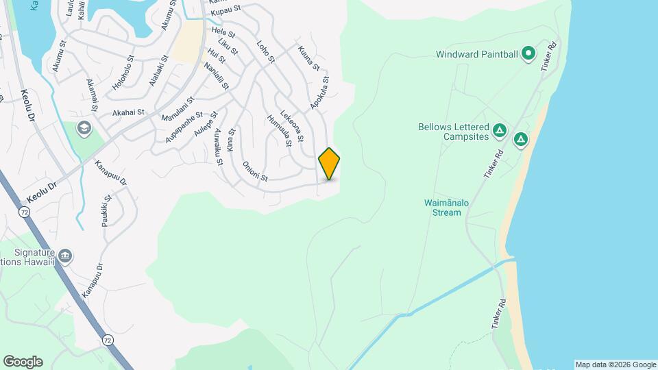 1568 Kupau St Map and Location Details