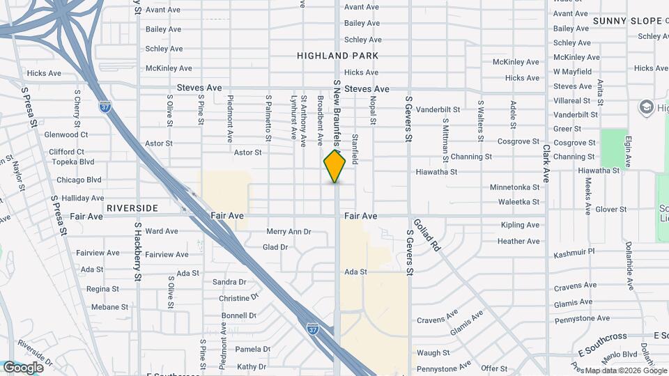 1018 Chicago Blvd, Unit 2 Mapa y Detalles de la Ubicación