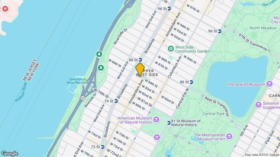200 W 84th St Map and Location Details