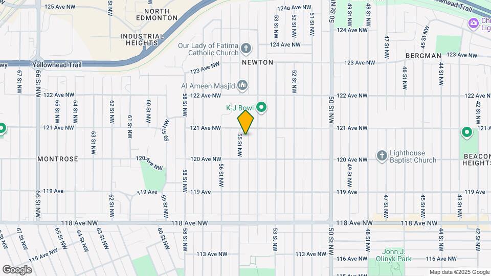 12039-12055 55 St NW Map and Location Details