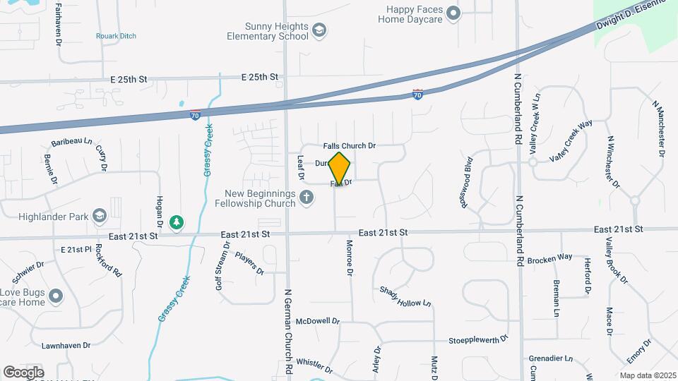 2205 Autumn Creek Dr Map and Location Details