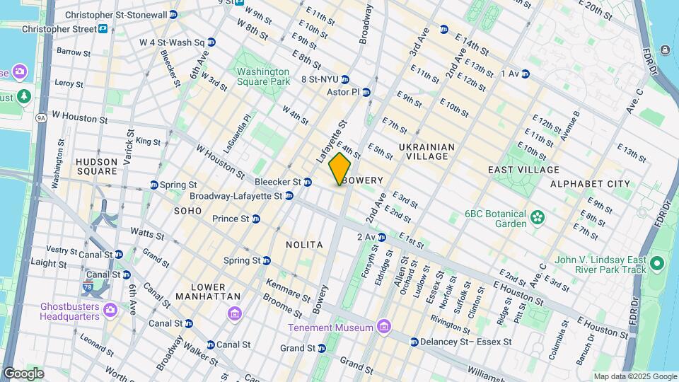5 Bleecker St Map and Location Details