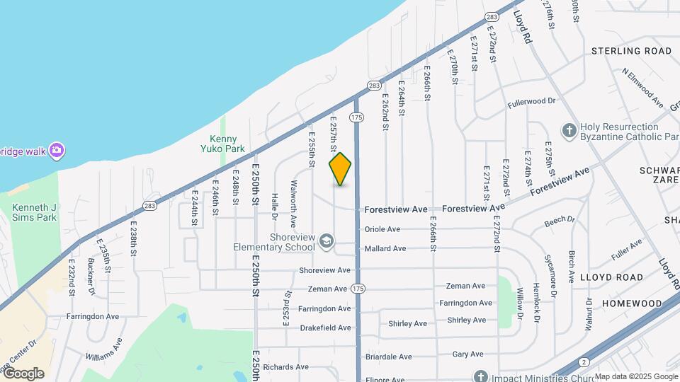 345 E 257th St Map and Location Details