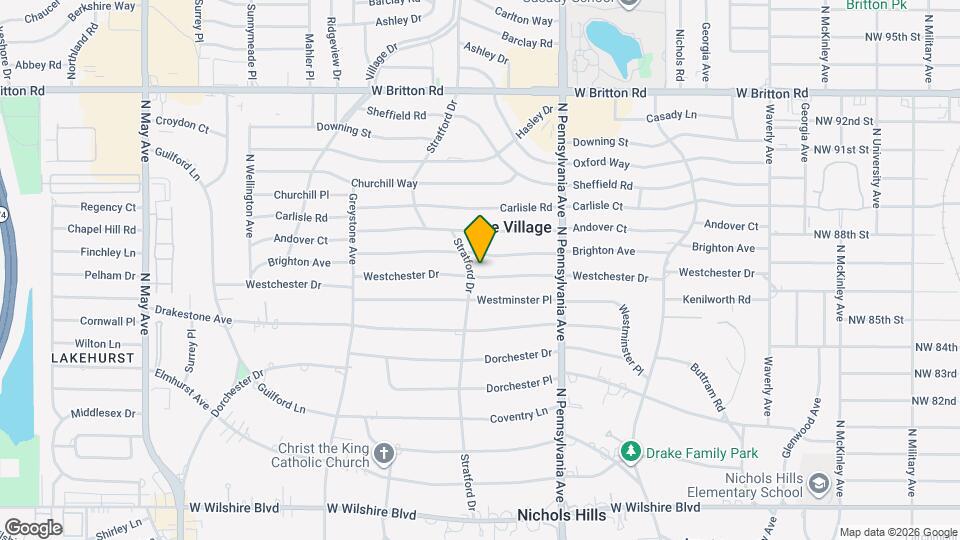 1737 Westchester Drive Map and Location Details