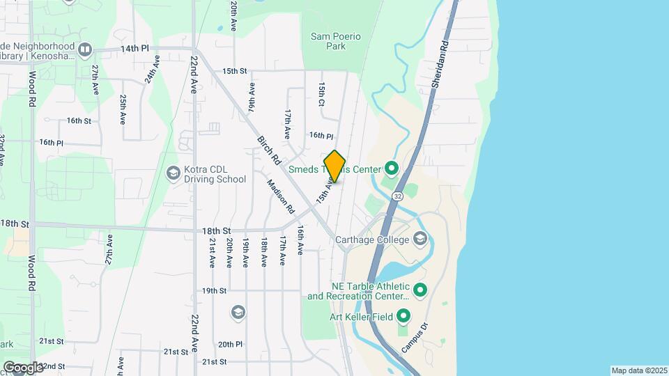 1753 15th Ave Map and Location Details