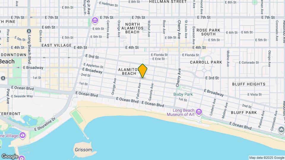 1510 E Broadway Map and Location Details