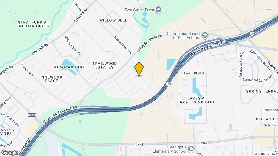 21507 Indigo Ruth Dr Map and Location Details