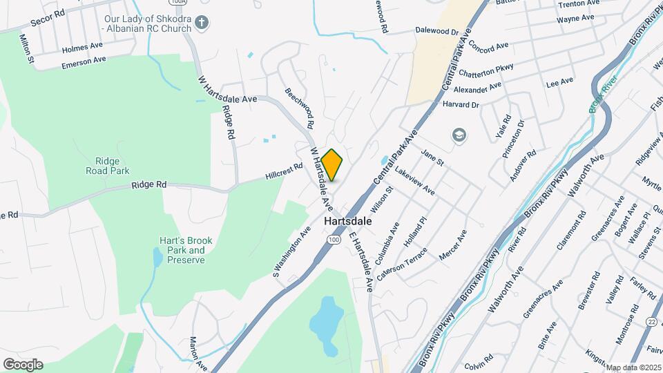 55 W Hartsdale Ave Map and Location Details
