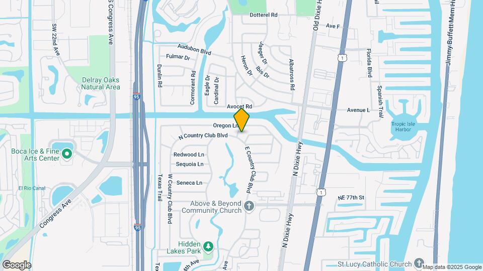 199 N Country Club Blvd Map and Location Details