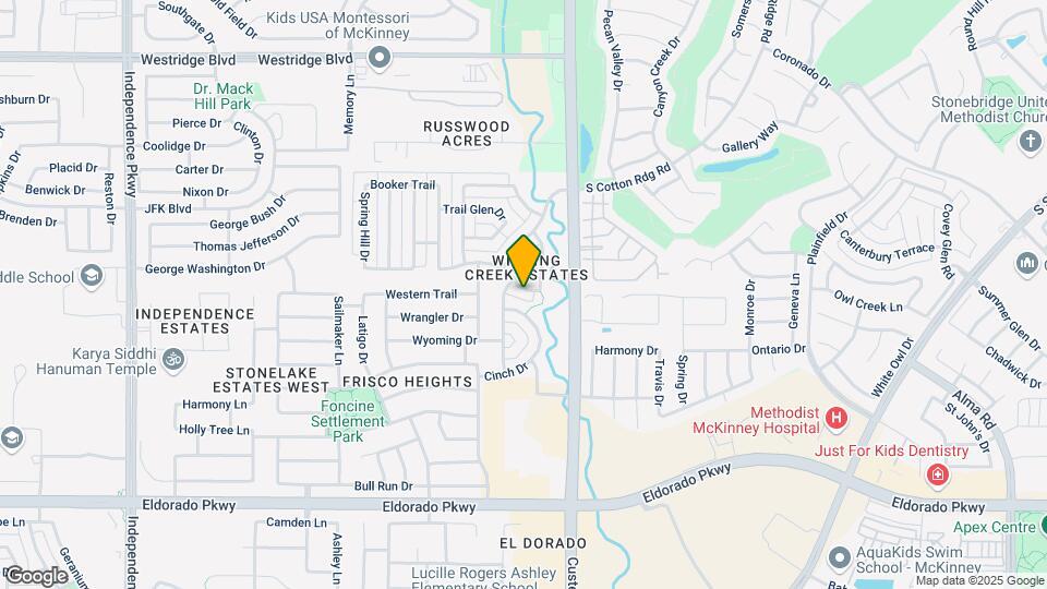 16157 Meadow Spring Dr Map and Location Details