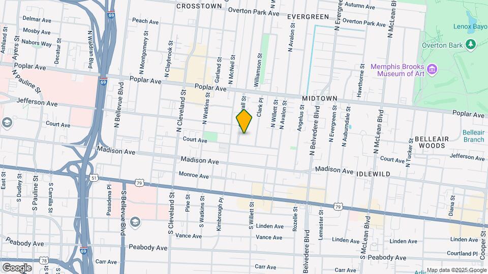 74 Stonewall St Map and Location Details