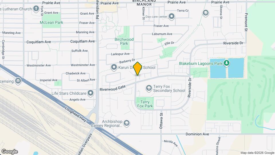 1290 Amazon Dr Map and Location Details