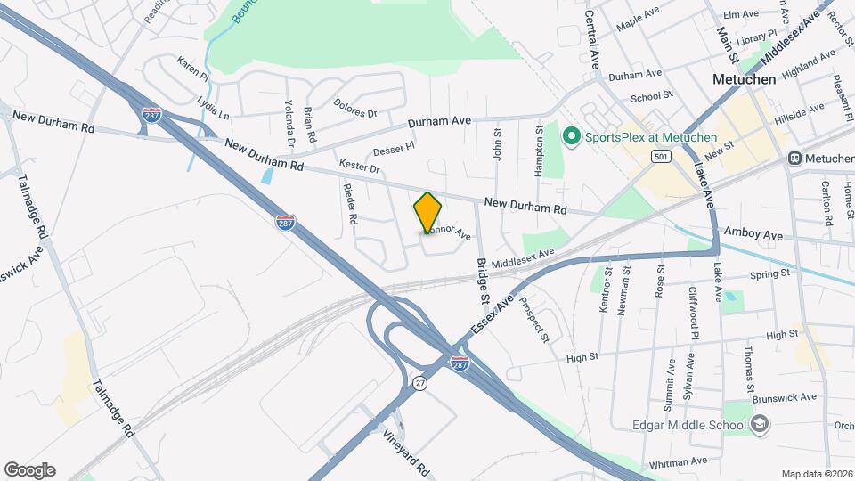 70 Connor Ave Map and Location Details