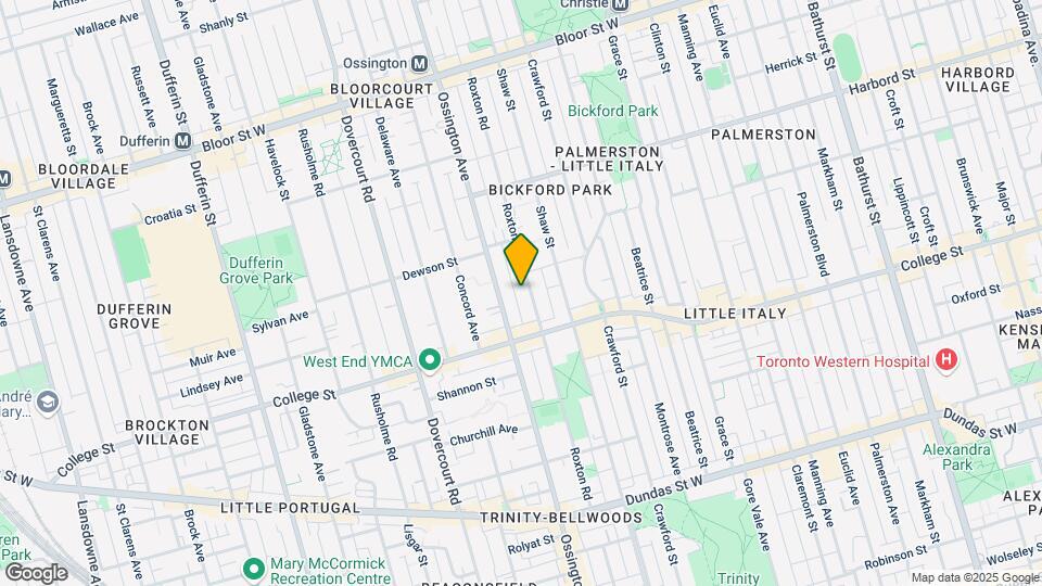 274 Roxton Rd Map and Location Details