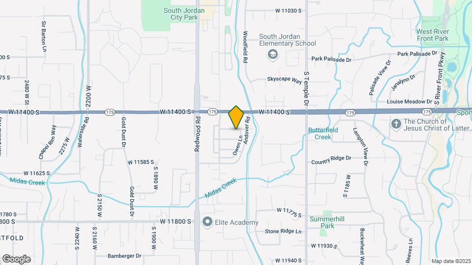 1551 W Sparta Way Map and Location Details
