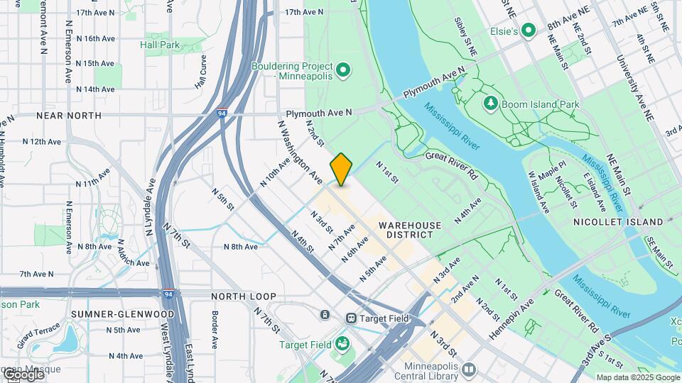 730 N Washington Ave Map and Location Details
