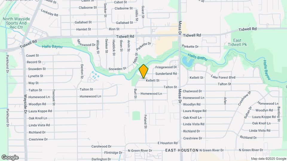 8516 Kellett St Map and Location Details