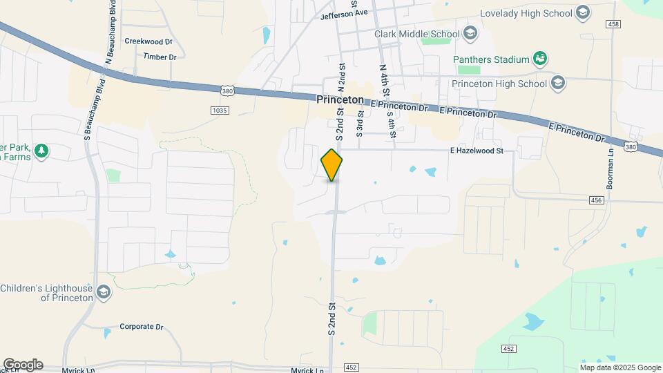 309 Peachtree Ln Map and Location Details